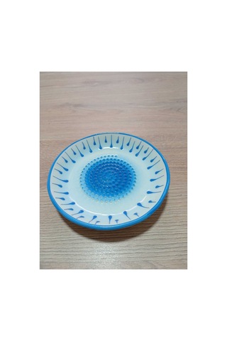 Bsg Design Seramik Sarımsak Ve Zencefil Rende Tabağı 13 Cm - El Yapımı Çini Rende - 945382484 Diğer