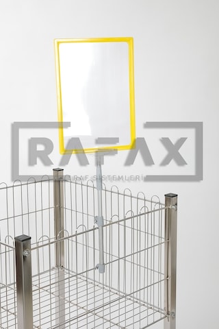 Rafaxrafsistemleri Rafax, A4 Yaylı Fiyat Etiketi, Sepet Etiketliği