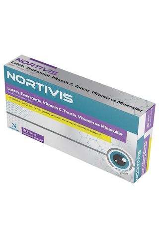 Nortivis Takviye Edici Gıda 30 Tablet