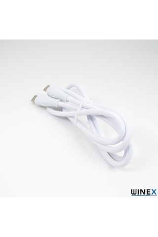 Winex Ca120 Pd20W 3A Type-C To Type-C Data Ve Hızlı Şarj Kablosu