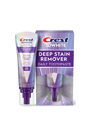 Crest 3dwhite Brilliance Deep Stain Remover Ultra White Diş Macunu 87gr Beyazlık
