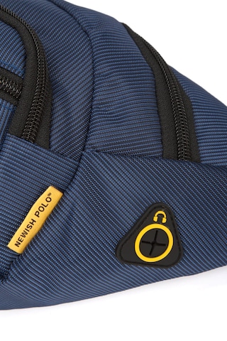 Newish Polo Çapraz Bel Ve Omuz Çantası-free Bag Lacivert