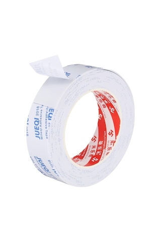 Sones Mileqi Eva Şok Emici Ses Yalıtımlı Sızdırmazlık Tek Taraflı Köpük Bant, Kalınlık: 1mm Beyaz 3cm X 5m