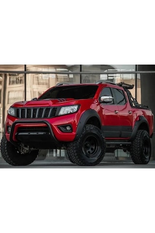 Nissan Navara 2014 Çift Depo Plastik Dodik Seti 4 Parça