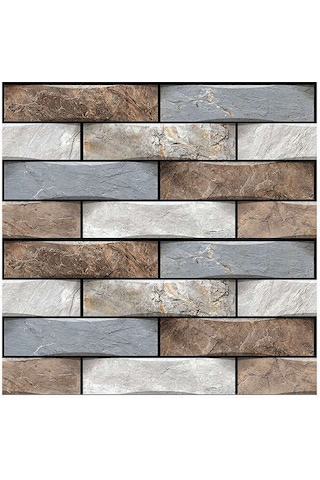 Skycity Pvc Duvar Stickerı, Mermer Desenli, 30x30cm, 60g, Kolay Yüklenir, Dekoratif Duvar Kaplama Diğer