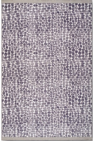 Aslan Home Kahverenk Geometrik Kaymaz Ince Uzun Silinebilir Şık Rulo Kesme Jel Yolluk Krem9