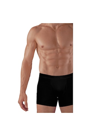 The Don Organic Blended High Waist Erkek Boxer Siyah