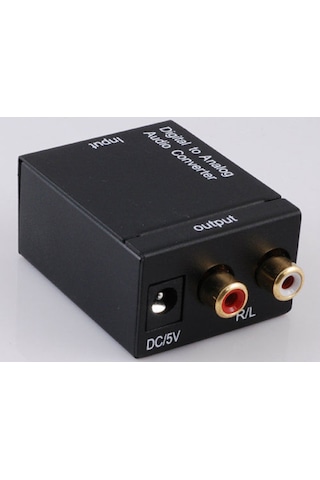 Digital To Analog Ses Çevirici Converter Toslink