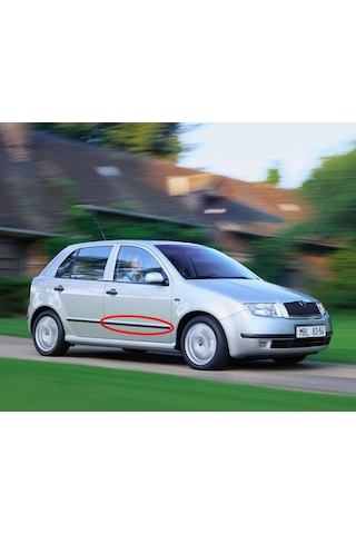 Skoda Fabia MK1 2000-2008 Sağ Ön Kapı Bandı Çıtası 6Y0853516