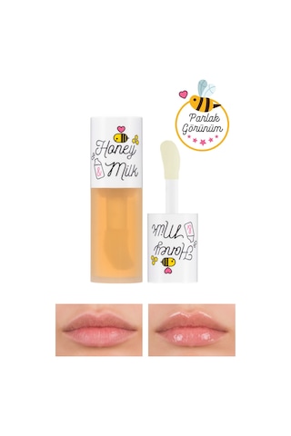 Missha A'PIEU Honey & Milk Lip Oil Süt ve Bal Özlü Nemlendirici Dudak Bakım Yağı