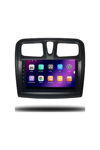 Caros Renault Symbol 2013-2021 Android Multimedya 4gb Ram 32gb Hafıza 9"