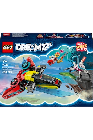 LEGO® DREAMZzz™ Cooper’ın Oyun Kumandası Jeti 71489 - 7 Yaş ve Üzeri Çocuklar için Yaratıcı Oyuncak Yapım Seti (266 Parça)