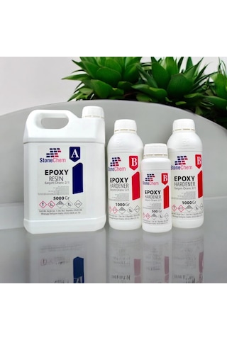 Şeffaf Epoksi Reçine 7,5kg Ekstra Parlak Hobi-magnet-tepsi-ahşap