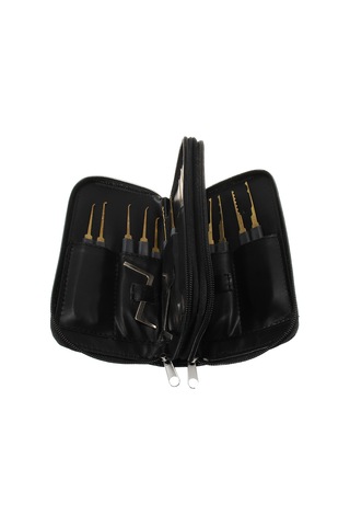 Ximistore9 24 Parçalı Profesyonel Kilit Açma Seti - Şeffaf Kilitli Başlangıç Eğitim Seti