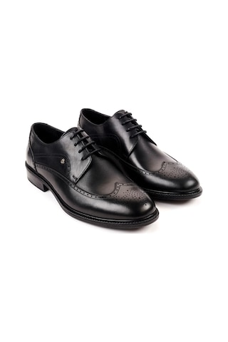 Forelli Axis Erkek Siyah Klasik Ayakkabı Siyah