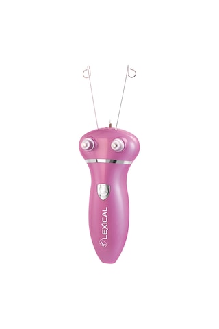 Lhr-5410 Şarjlı İpli Epilasyon Cihazı Led Işıklı Hassas Tüy Alıcı Pembe