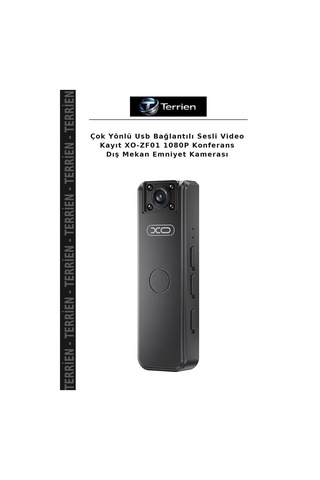 Çok Yönlü Usb Bağlantılı Sesli Video Kayıt Xo-zf01 1080p Konferans Dış Mekan Emniyet Kamerası
