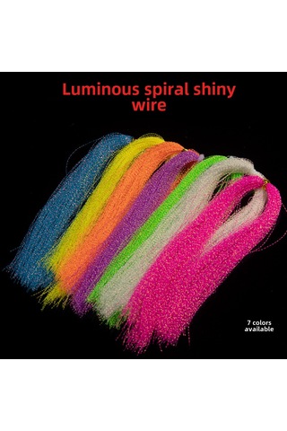 Reedark Deniz Ve Göl Balıkçılığı İçin Parlak Sarı Işıklı Spiral Yüzen Böcek Kanca Balık Yemi Seti