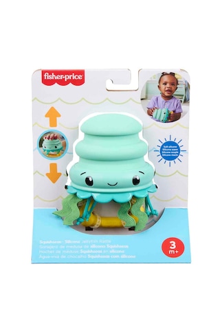 Fisher-price Jhb54 Deniz Dostları 2in1 Silikon Çıngırak - Jhb55 - Jhb56 - Jhb57 Yeşil