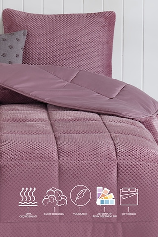 Elart Luis Comfort Set Çift Kişilik 195x215 Cm Gülkurusu Gülkurusu