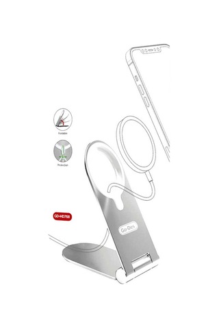 Go Des GD-HD768 Magsafe Şarj Standı - ZORE-262687 Gri