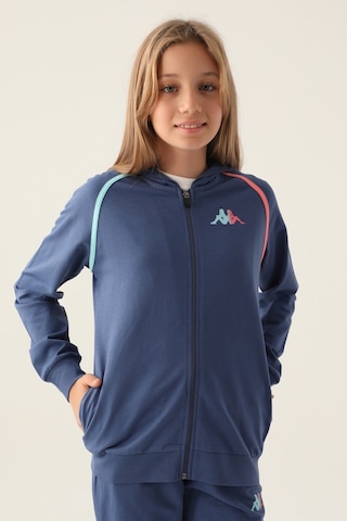 Kappa Zippered Lacivert Kız Çocuk Sweatshirt 5274-43451 Lacivert