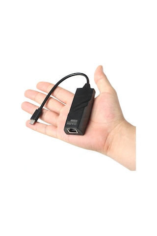 Dark Usb 3.1 Type C-10/100/1000 Gigabit Ethernet Dönüştürücü
