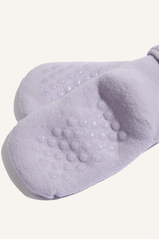 Defacto Kız Bebek Kaydırmaz Taban 3lü Pamuklu Uzun Çorap F6734a5nskr1 Çok Renkli