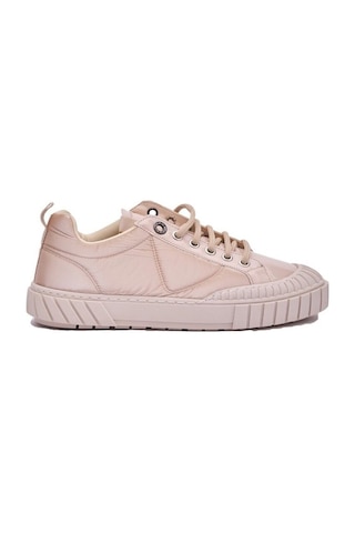 Beety 23by132.2301 Ekru Bağlı Rugan Sneakers Kadın Ayakkabı Ekru