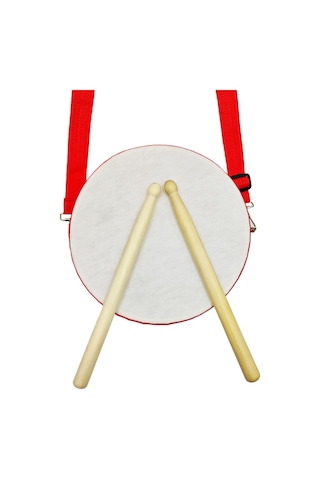 Jwin Jdt-2003 Ahşap Askılıklı Davul - 20 Cm Orff - Ritim Aleti