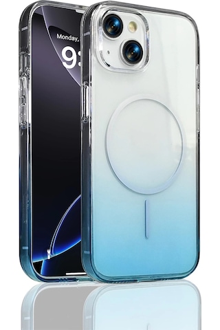 Apple Uyumlu iPhone 13 Kılıf M-safe Şarj Özellikli Zore Septik Silikon Kapak