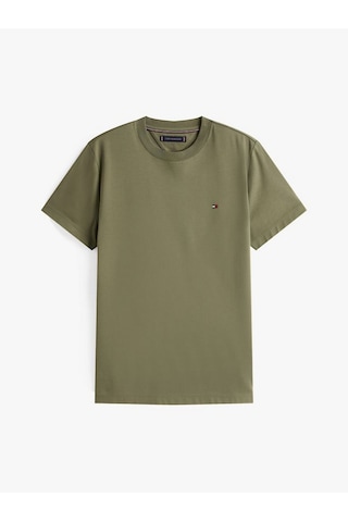 Tommy Hilfiger Mw0mw33202 Luxury Erkek Tişört Yeşil