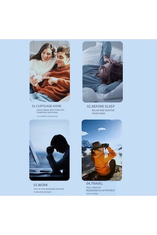 Novahub Elektrikli Saç Derisi Masaj Aleti 360 Kafa Parmak Kazıyıcı Ahtapot 10 Motorlu Eller Serbest 1100mah Şarj Edilebilir Siyah