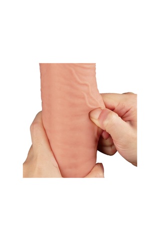 Lilitu Shop Yeni Nesil Çift Katmanlı  30,5 cm Realistik Dev Dildo Penis