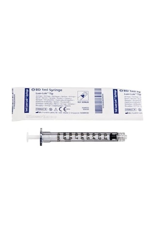 Bd 1 ML Luer Lock Kilitli Vidalı Tip İğnesiz Enjektör 50'li Bd 1 ML Luer Lock Kilitli Vidalı Tip İğnesiz Enjektör 50'li