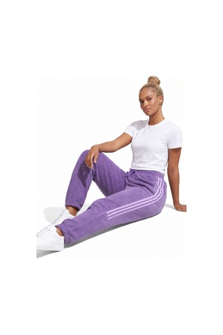 Adidas Sportswear Polarlı Eşofman Altı Mor Lila Lila
