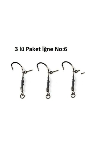 Extra Carp Rig 777P No:6 (3 adet)