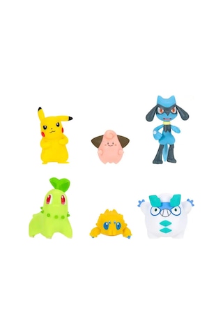 Pokemon Battle 6'lı Figür Seti Pkw4099 Diğer