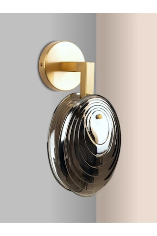 Lamplandia Duvara Monte Edilebilen Yatak Odası Ve Antre İçin Duvar Aplik Lambası. 306080200 Gri