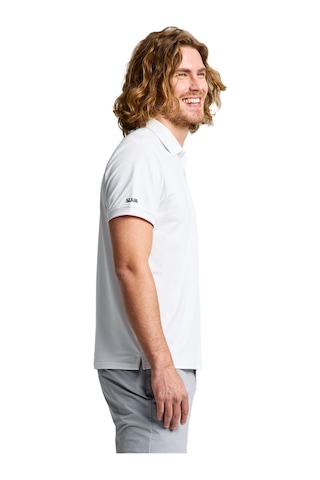Slam Slam Tech Pique Polo Ss Erkek Beyaz Tişört W02 Beyaz