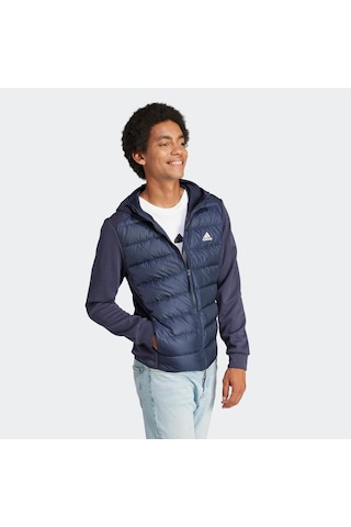 Adidas Essentials Hybrid Erkek Ceket Ik3224 Lacivert