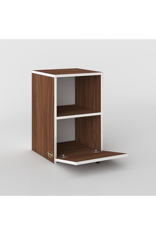 Kenzlife Komodin Yokatta Cvz 60 39 39 Komidin Kitaplık Ayakkabılık Kapaklı Arkalıklı Beyaz