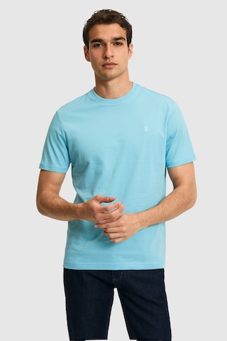 U.s. Polo Assn. Erkek Aqua Tişört Basic 50326953-vr007