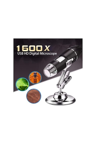 Dailytech 1600x Zoom 2mp Usb Dijital Mikroskop 8 Ledli Kamera