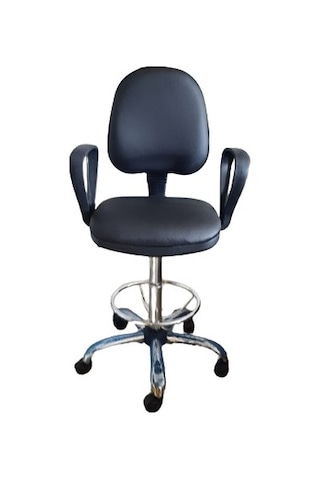 Bar Taburesi Kolçaklı Çember Ayaklı