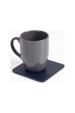 Turgut Office Deri Bardak Altlığı Lacivert 1 Adet Lacivert