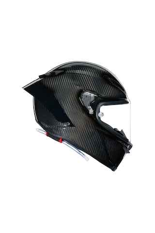 Agv Pista GP RR Mono Glossy Carbon Kapalı Kask Karbon Siyah