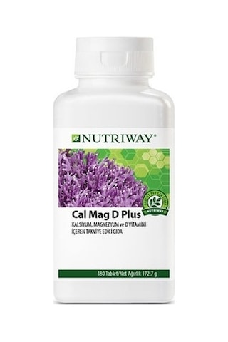 Amway Calcium Magnesium D Plus Nutriway Cal Mag 180 Tablet