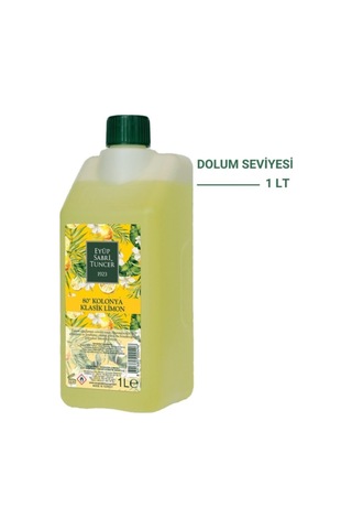 Eyüp Sabri Tuncer Klasik Limon Kolonyası Kilitli Kapak 1 Litre 769930926881