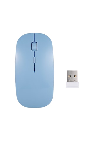 Samdoo 2.4g Kablosuz İnce Taşınabilir 4 Tuşlu 1600dpı Sessiz Mouse - Bilgisayar Ve Laptop İçin Optik